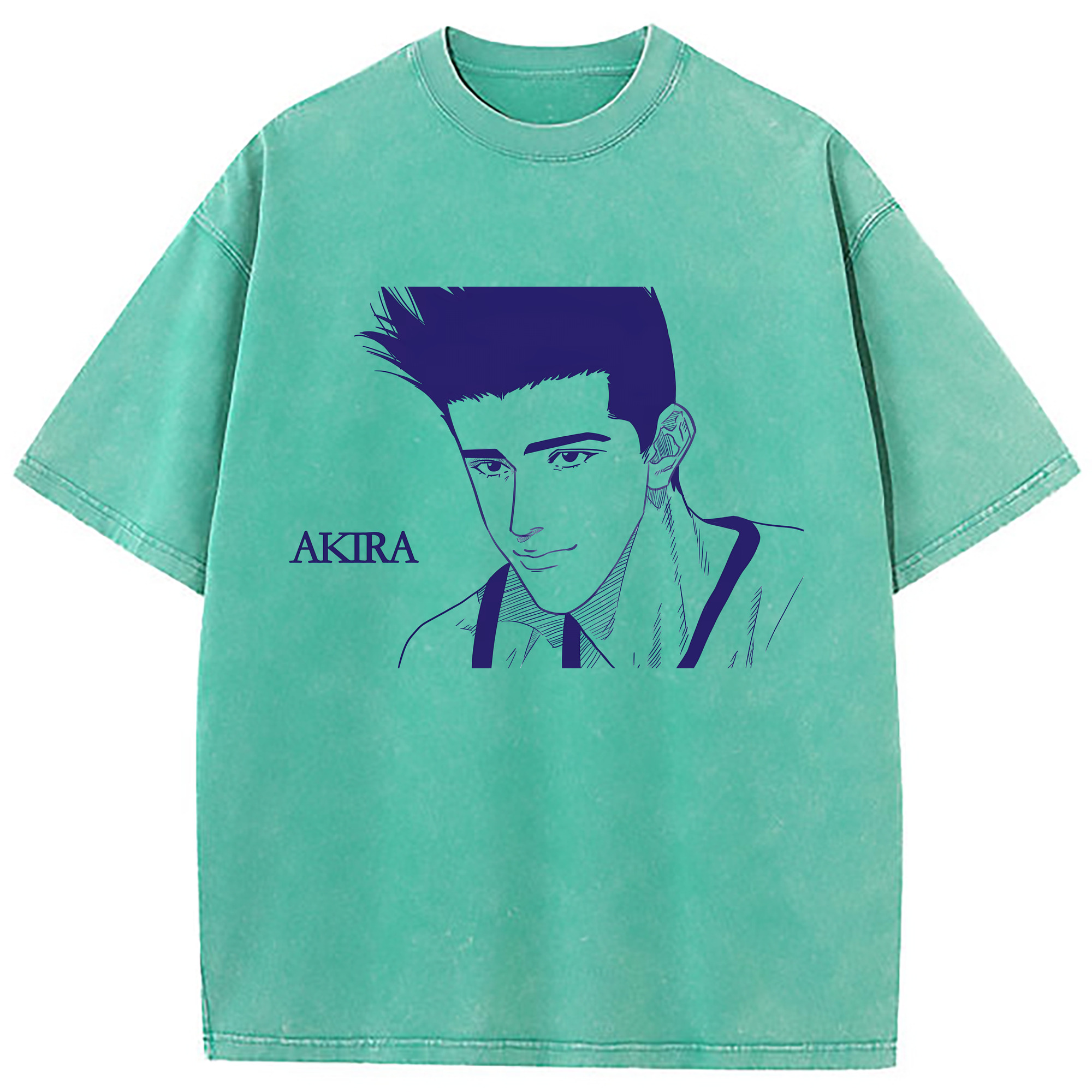 （画像用） SLAM DUNK／スラムダンク 綿100% ヴィンテージ風 半袖Tシャツ（フロントプリント）